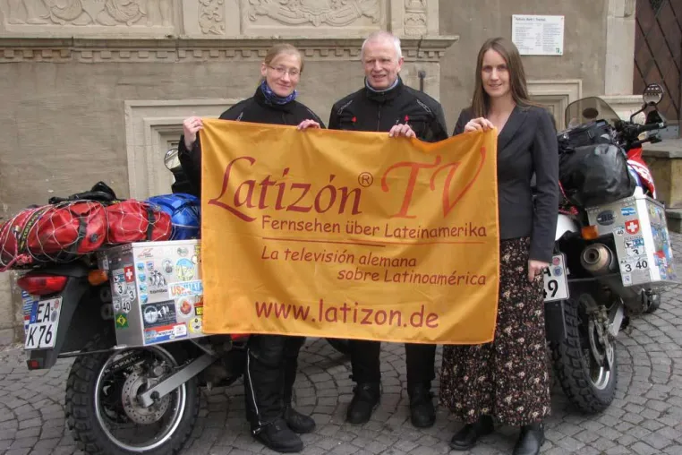 Ingolstädter Lateinamerikasender Latizón TV sponsert einjährige Lateinamerikareise zweier Eisenacher Bild: Ingolstädter Lateinamerikasender Latizón TV sponsert einjährige Lateinamerikareise zweier Eisenacher