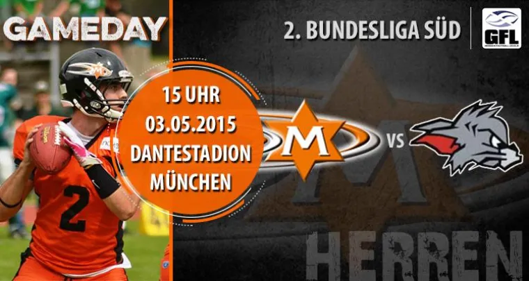 Bild: American Football GFL II Süd – Der Meister des Vorjahres zu Gast bei den München Rangers