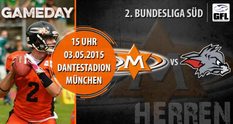 Bild: American Football GFL II Süd – Der Meister des Vorjahres zu Gast bei den München Rangers