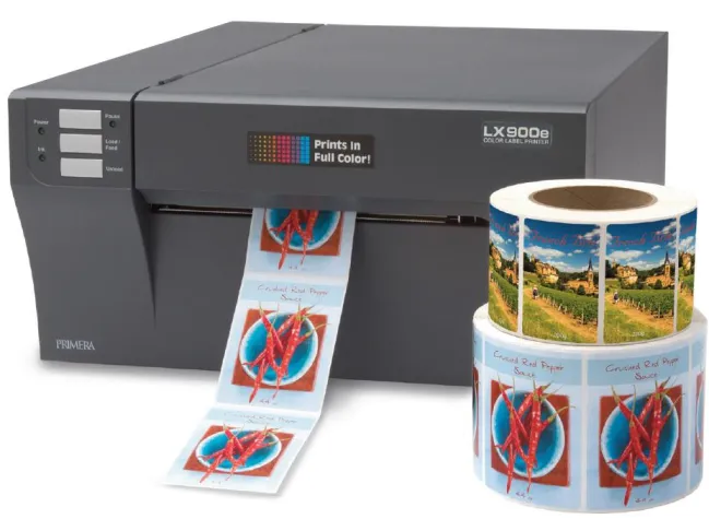 Bild: Neuer Etikettendrucker Primera LX900e setzt Massstäbe