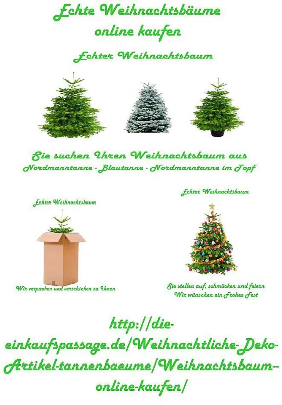 Weihnachtsbaumverkauf online