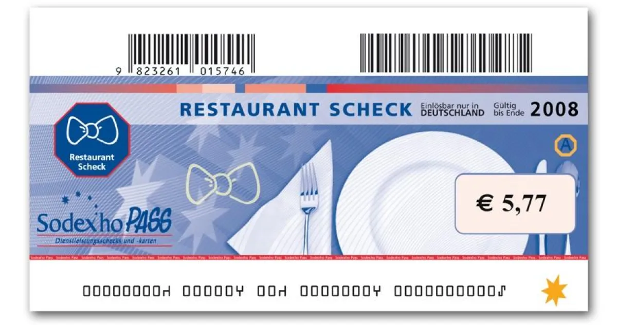 Kleines Papier - grosse Wirkung: Der Sodexo Restaurant Scheck