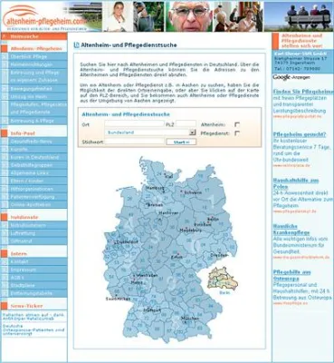 Bild: Altenpflegeheime.com: Sich umfassend informieren, verantwortungsvoll entscheiden