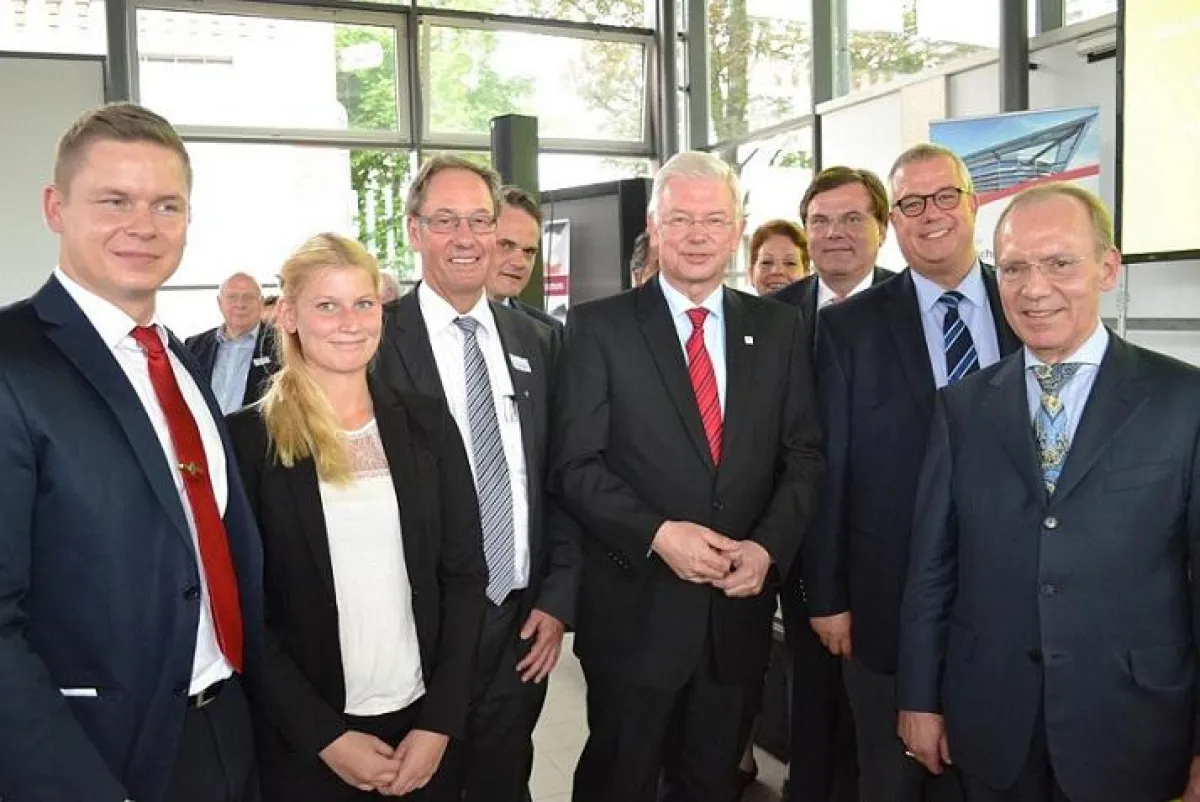 v.l.M.Misch, J.Krummel, F.Egle, W.Dittmann, Roland Koch, D.Fojkar, T.Fojkar, J.Beverungen, F.Gerster