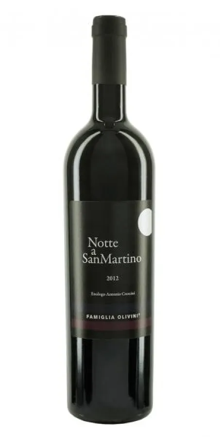 Der kräftige Famiglia Olivini Notte a San Martino 2012