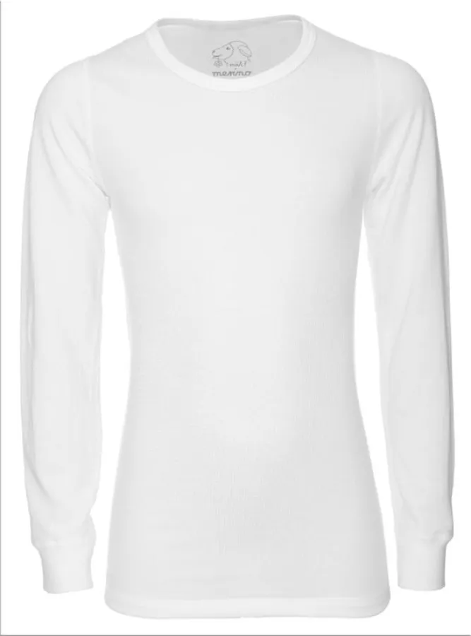 Langes Kinder Funktionsshirt mit Silberionen - made by mäh!merino®