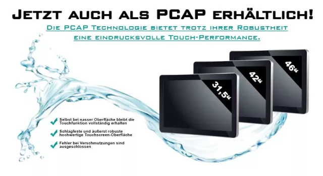 Erstaunlich: PCAP Touchscreen-PCs sind eine echte Innovation für die Industrieproduktion Bild: Erstaunlich: PCAP Touchscreen-PCs sind eine echte Innovation für die Industrieproduktion