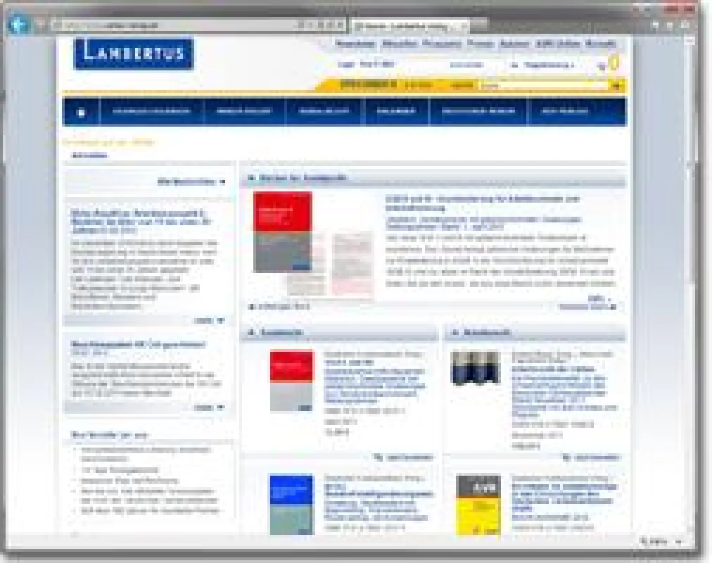 Die neue Startseite