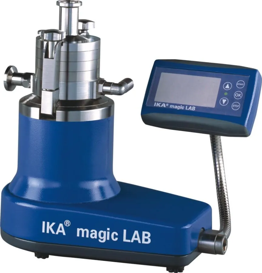 Die Labormaschine magicLAB besitzt die selben Arbeitsmodule wie die Maschinen der Serie 2000 - für ein einfaches Scale-up