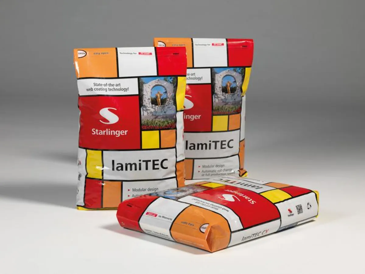 Starlinger PP*STAR-Säcke: Rundum-Druck für ansprechende Produktpräsentation im Regal