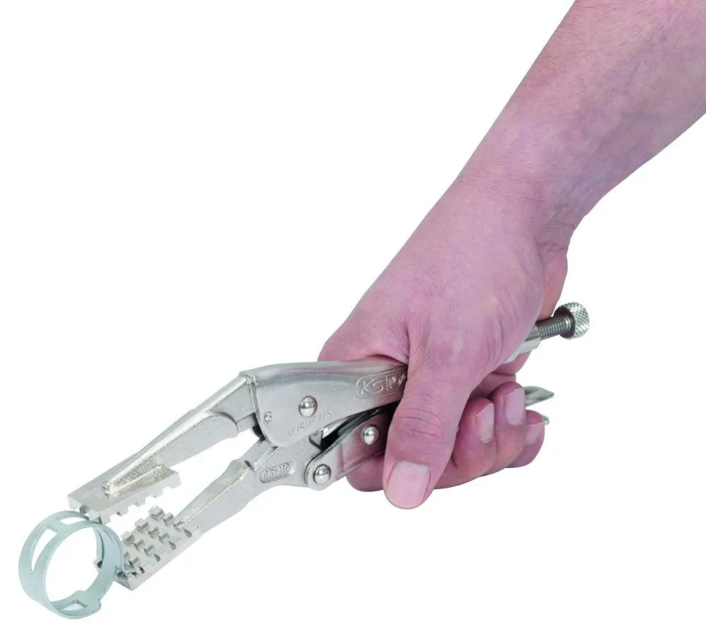 Greifen und Fixieren in verschiedenen Winkeln. Foto: KS Tools