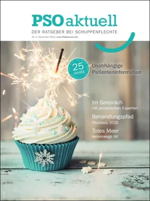 Bild: Patientenzeitschrift informiert seit 25 Jahren unabhängig über Schuppenflechte