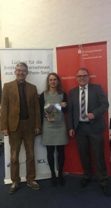 Michael Pieck, Christine Lötters und Franz-Dieter Wirtz