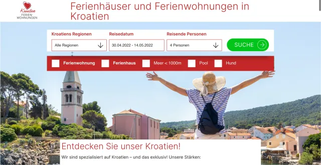 Bild: Ferienhäuser mit Preisvergleich im schönsten und abwechslungsreichsten Urlaubsziel Europas 
