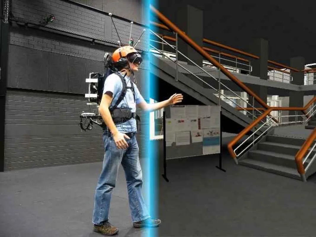 Bewegen im virtuellen Raum. Das Problem hierbei. Entfernungen werden in virtuellen Welten von den Nutzern unterschätzt.