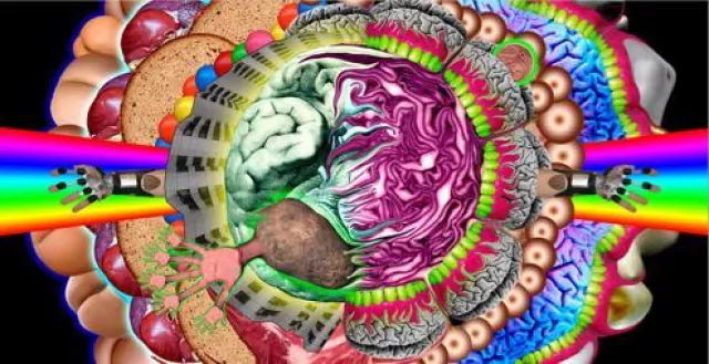 Bild: OLIVER ROSS – Hard Edge Hippie Brain, 7.Sept.-12.Okt.2007, Vernissage Fr. 07.Sept.2007