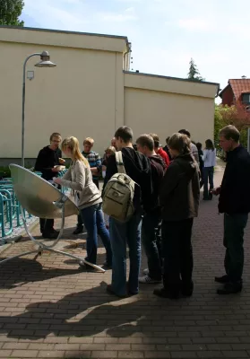 Bild: Nachwuchsingenieure verbrachten beim „Tag der Technik 2010“ erlebnisreiche Stunden an der Hochschule Harz (FH)