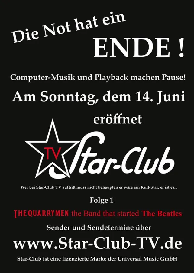 Star-Club TV geht auf Sendung