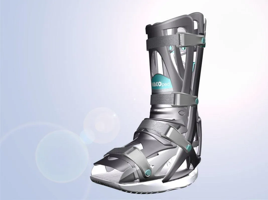 Schiene statt Gips: VACOped
