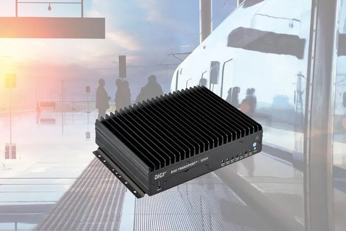 Bild: Dual-Connectivity für den öffentlichen Nahverkehr mit dem TransPort Router WR64 von Digi International