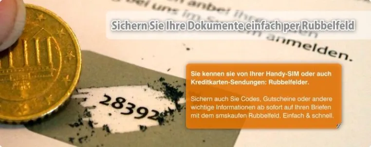 Bild: Rubbelschutz für mehr Sicherheit
