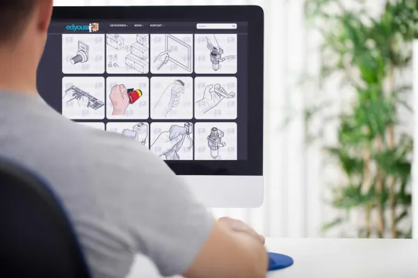Bild: Ab sofort kommen Illustrationen für Anleitungen und Publikationen aus der Bild-Datenbank