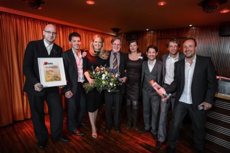 Prix Médial für Barbara Schöneberger und BASTA Bild: Prix Médial für Barbara Schöneberger und BASTA