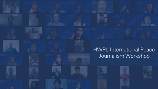 Bild: Internationaler Friedensjournalismus Workshop für Journalisten