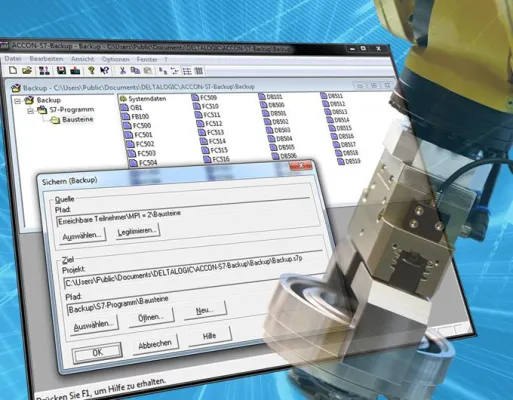 Bild: Automatisches S7-Backup – nun auch für Sinumerik