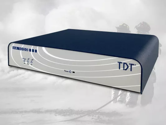 Bild: Mobile Telefonie für Einsatzfahrzeuge: Die VA1000-ELW von TDT