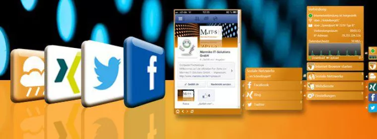 Bild: .CoCPit – Netzmanager Edition PRO 2.0: Social Networks und das eigene Netzwerk im Blick