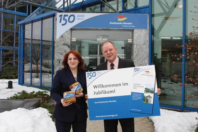 Bild: 150 Jahre Stadtwerke Menden: Lokaler Energieversorger feiert Erfolgsgeschichte.
