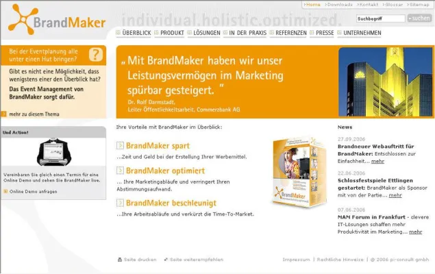 Bild: DER PUNKT schafft brandneuen Webauftritt für BrandMaker