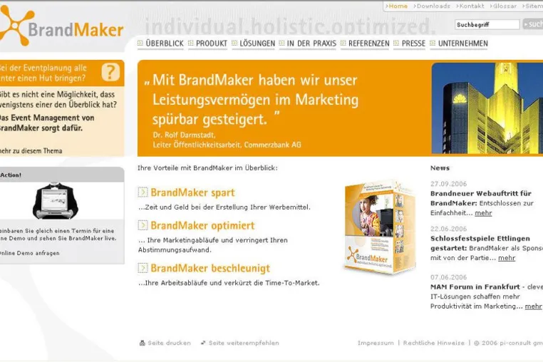 Bild: DER PUNKT schafft brandneuen Webauftritt für BrandMaker