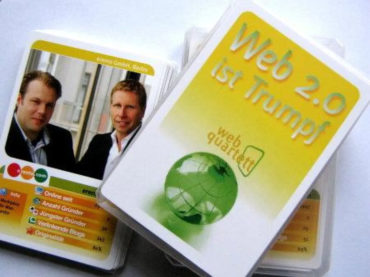 Mit dem Webquartett spielerisch das Web 2.0 erkunden