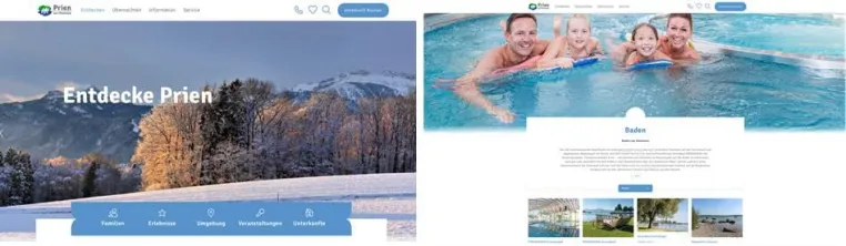 Prien startet mit neuer Webseite ins Jahr 2018 Bild: Prien startet mit neuer Webseite ins Jahr 2018
