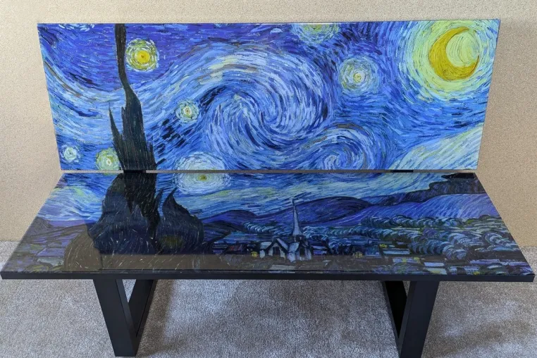 Bild: Bitte Platz nehmen am Tisch von Vincent van Gogh