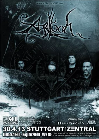 Bild: Atmosphärischer Abend in Stuttgart mit Agalloch