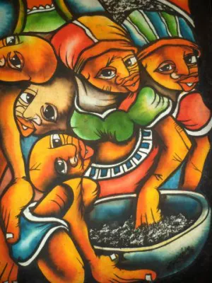 Bild: Das Businesscenter „Office Center Ost“ präsentiert junge afrikanische Künstler