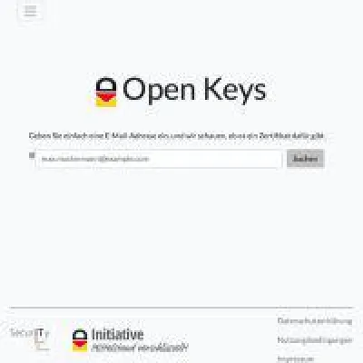 Vereinfachte Schlüsselabfrage mit NoSpamProxy 12.2 und Open Keys bei der E-Mail-Verschlüsselung Bild: Vereinfachte Schlüsselabfrage mit NoSpamProxy 12.2 und Open Keys bei der E-Mail-Verschlüsselung