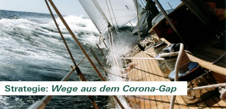 Strategie: Wege aus dem Corona-Gap Bild: Strategie: Wege aus dem Corona-Gap