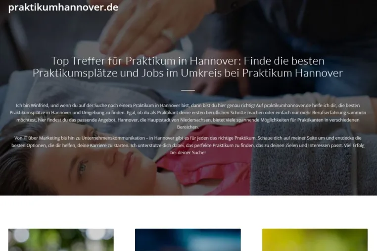 Praktikum in Hannover: Chancen für junge Talente Bild: Praktikum in Hannover: Chancen für junge Talente