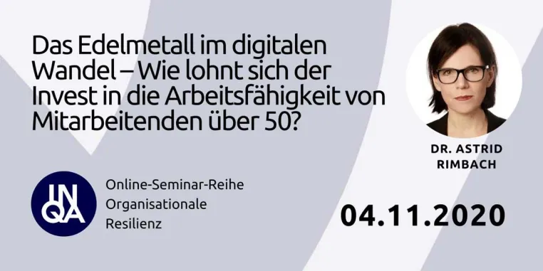 Bild: Digitaler Wandel – Invest in die Arbeitsfähigkeit von Mitarbeiterinnen und Mitarbeitenden über 50?