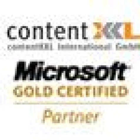 Bild: contentXXL International ist Microsoft Gold Certified Partner