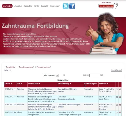Bild: Zahntrauma-Fortbildung erfolgreich gestartet - ein weiterer Service von Projektmanager Jörg Knieper