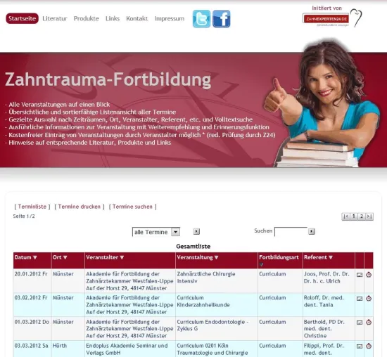 Bild: Zahntrauma-Fortbildung erfolgreich gestartet - ein weiterer Service von Projektmanager Jörg Knieper