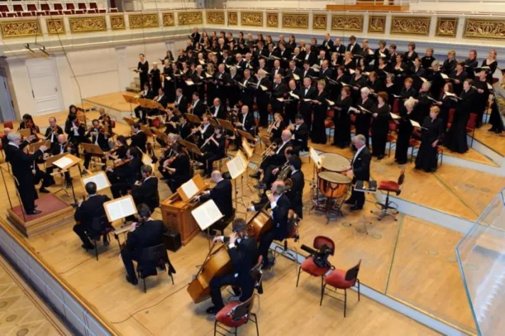 Psalmen im großen Saal der Philharmonie Berlin Bild: Psalmen im großen Saal der Philharmonie Berlin