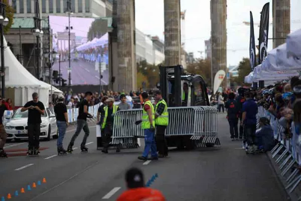 Bild: 42. BMW BERLIN-MARATHON: Neue Standards für die Veranstaltungssicherheit von NIEMEIER Event Tools