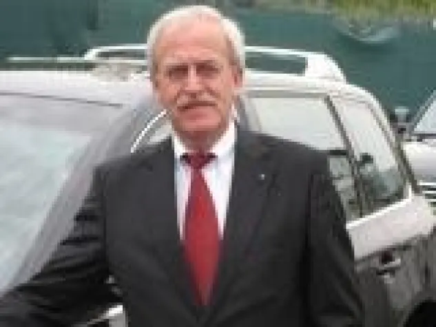 Bild: Der Chauffeur des Jahres 2008 - Wolfgang Fischer