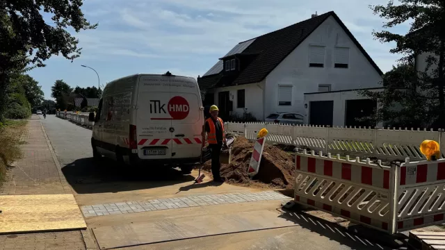 Bild: HanseWerk: SH Netz investiert in Schenefeld - 250.000 Euro für neue Mittelspannungskabel und Ortsnetzstation